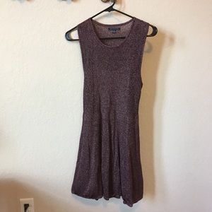 Purple, sparkly dress